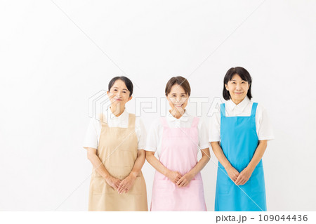 家事代行 ハウスキーパー エプロンの女性 家事代行 ハウスキーパー エプロンの女性 109044436
