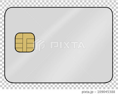 クレジットカード(グレー) クレジットカード(グレー) 109045388