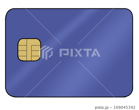 クレジットカード(青) クレジットカード(青) 109045392