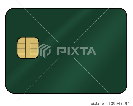 クレジットカード(緑) クレジットカード(緑) 109045394