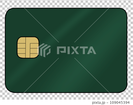 クレジットカード(緑) クレジットカード(緑) 109045394