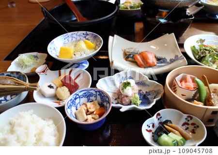 塩の湯温泉蓮月の豪華朝食 塩の湯温泉蓮月の豪華朝食 109045708
