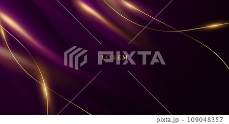 purple abstract background with luxury elements vector illustration 109048357