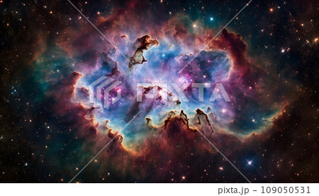 星雲のイメージ AI生成画像 星雲のイメージ AI生成画像 109050531