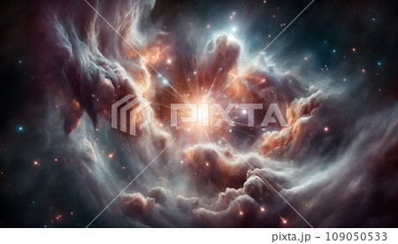 星雲のイメージ AI生成画像 星雲のイメージ AI生成画像 109050533