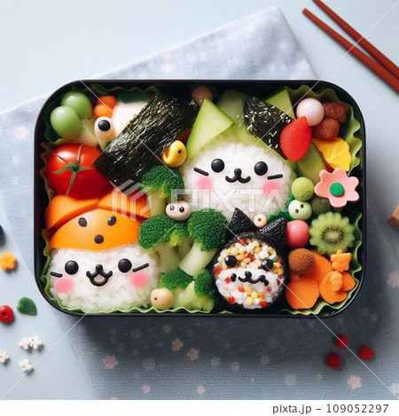 キャラクターたくさんわくわく可愛いキャラ弁当 キャラクターたくさんわくわく可愛いキャラ弁当 109052297