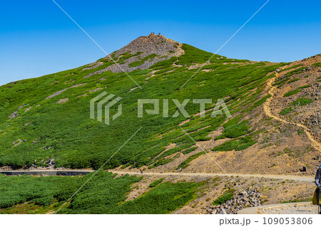 長野県の乗鞍岳の観光登山 富士見岳  長野県の乗鞍岳の観光登山 富士見岳  109053806