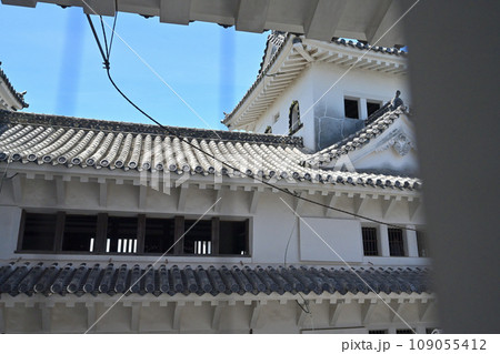 国宝姫路城 小天守と櫓廊下 内部の様子 国宝姫路城 小天守と櫓廊下 内部の様子 109055412