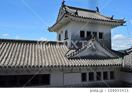 国宝姫路城 小天守と櫓廊下 内部の様子 国宝姫路城 小天守と櫓廊下 内部の様子 109055415