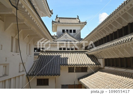 国宝姫路城 小天守と櫓廊下 内部の様子 国宝姫路城 小天守と櫓廊下 内部の様子 109055417