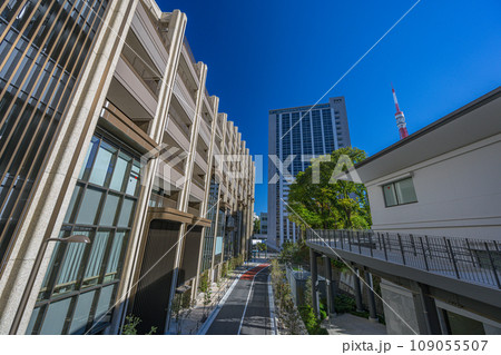 麻布台ヒルズ、麻生台　快晴 109055507