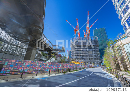 麻布台ヒルズ、麻生台　快晴 109057118