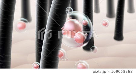 Hair serum or shampoo Penetrates deep into the hair Hair serum or shampoo Penetrates deep into the hair 109058268