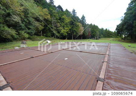 八王子城 居館地区の御主殿曲輪 109065674