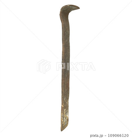 Crowbar isolated on white background 109066120