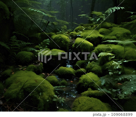 苔むす森 苔むす森 109068899