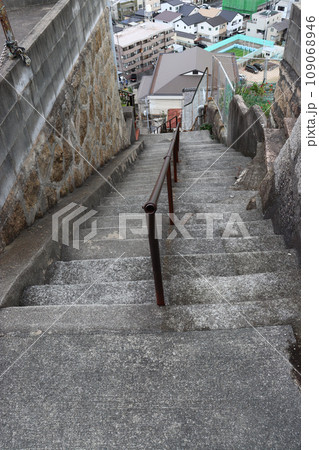 呉市の両城の二百階段 広島県呉市 呉市の両城の二百階段 広島県呉市 109068946