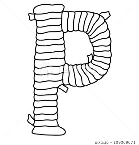 (Uppercase) Mummy Halloween font design (Uppercase) Mummy Halloween font design 109069671