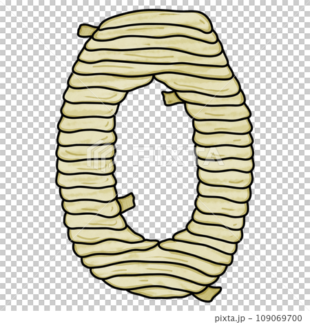 (Uppercase) Mummy Halloween font design (Uppercase) Mummy Halloween font design 109069700