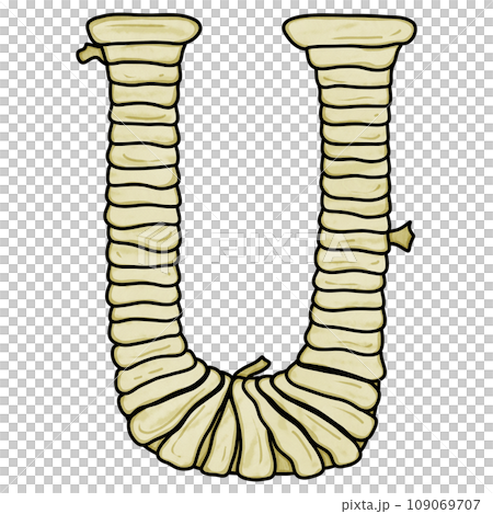 (Uppercase) Mummy Halloween font design (Uppercase) Mummy Halloween font design 109069707