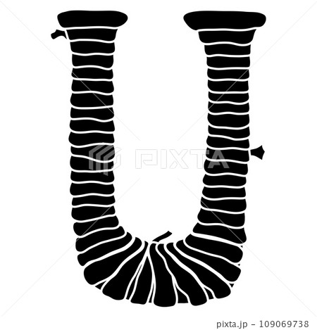 (Uppercase) Mummy Halloween font design 109069738