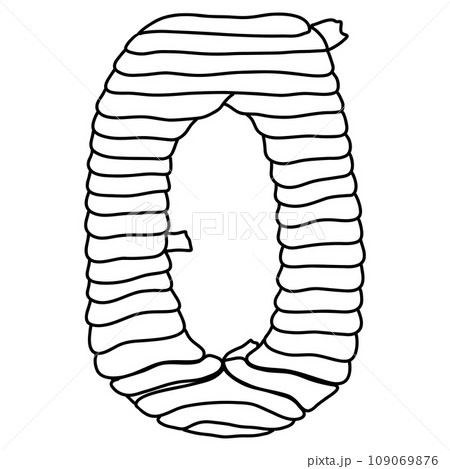 Number Mummy Halloween font design Number Mummy Halloween font design 109069876