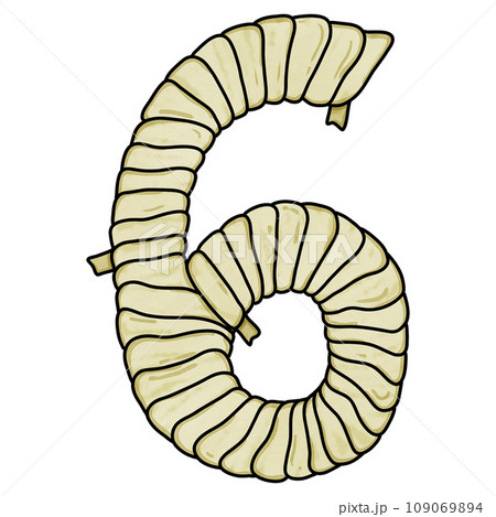 Number Mummy Halloween font design Number Mummy Halloween font design 109069894