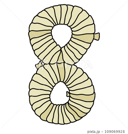 Number Mummy Halloween font design Number Mummy Halloween font design 109069928