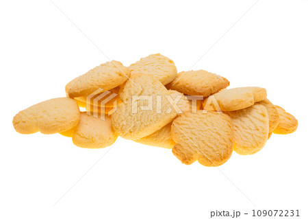butter cookies isolated 109072231