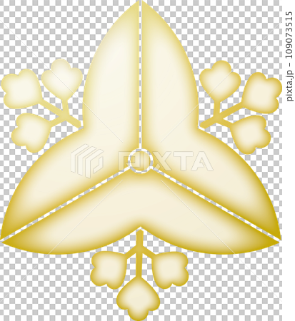 Family crest Mukai Hanazawa [Gold] 109073515