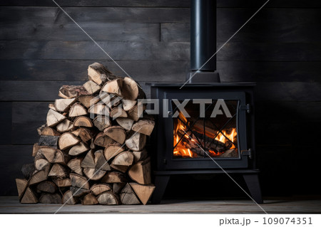 Firewood for Stove, Generative AI Firewood for Stove, Generative AI 109074351