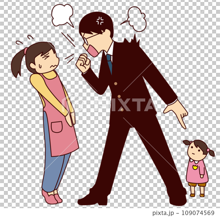 Father yelling at a female nursery teacher 109074569