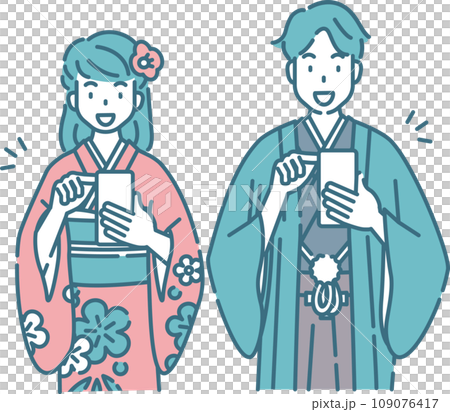 Smartphone Mobile Kimono 109076417