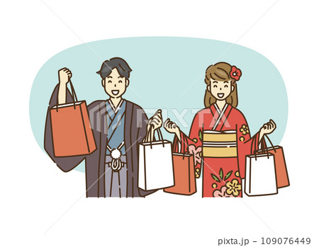 初売り　福袋　バーゲン　正月 109076449