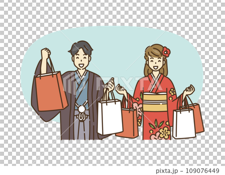 初売り　福袋　バーゲン　正月 109076449