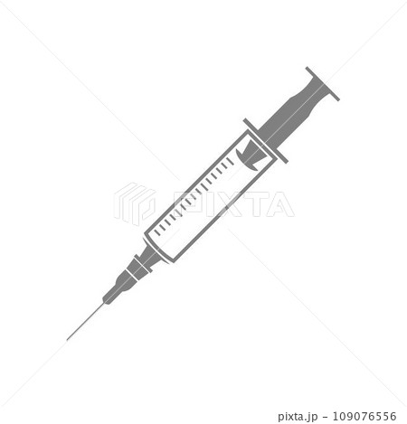 Syringe icon design 109076556