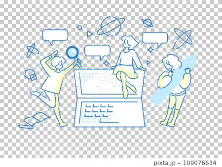 Illustration material: Investigate_Report 109076634