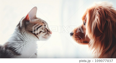 Cat and Dog, Generative AI 109077837