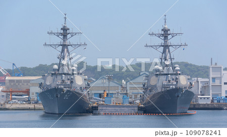 米海軍の弾道弾迎撃ミサイル搭載イージス艦2隻 109078241
