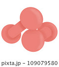 Pink fitness drum bell 109079580