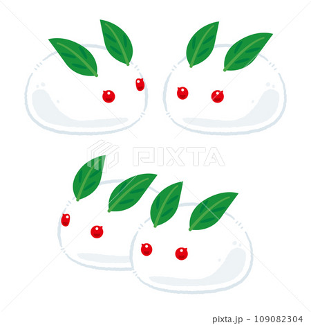 雪うさぎセット 雪うさぎセット 109082304