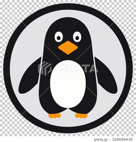 企鵝圖示黑色 109088430