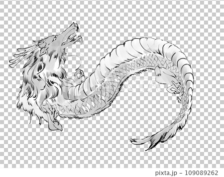 Cool dragon illustration Cool dragon illustration 109089262