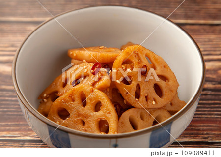 蓮根のきんぴら 蓮根のきんぴら 109089411