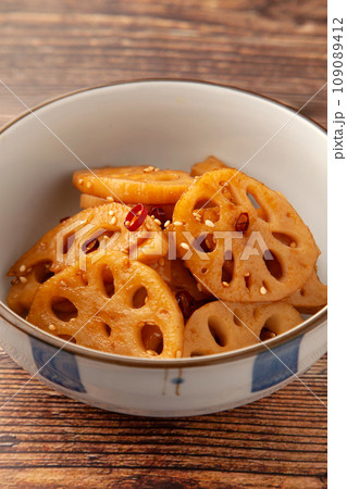 蓮根のきんぴら 109089412