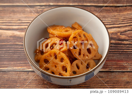 蓮根のきんぴら 109089413