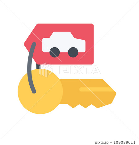 design vector image icons car keysのイラスト素材 [109089611] - PIXTA