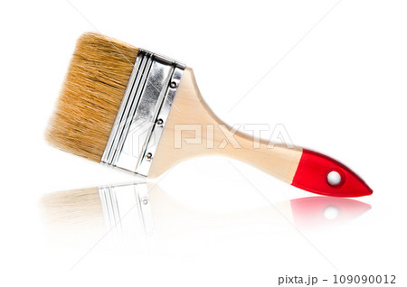 paint brush on a white paint brush on a white 109090012