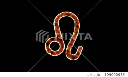 Zodiac sign on fire Zodiac sign on fire 109090936