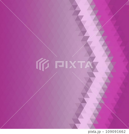 pink triangle illustration. color polygonal style. eps 10 109091662